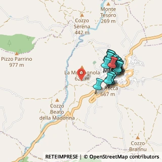 Mappa Via Corleone, 90035 Marineo PA, Italia (0.90357)