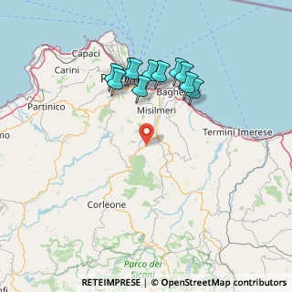Mappa Via della Spiga, 90035 Marineo PA, Italia (15.58909)