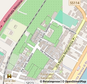 Mappa Via santi spadaro, 98028 Santa Teresa Di Riva ME, Italia (0.13462)