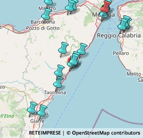 Mappa Via Guglielmo Marconi, 98028 Santa Teresa di Riva ME, Italia (20.8515)