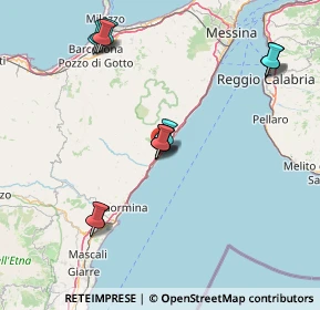Mappa Via Guglielmo Marconi, 98028 Santa Teresa di Riva ME, Italia (18.35846)