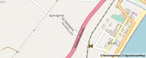 Mappa Santa Teresa di Riva