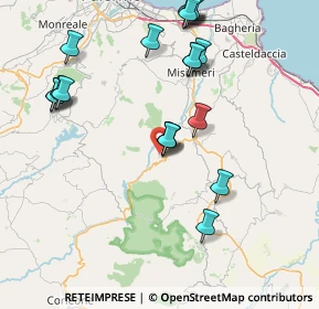 Mappa Via Unità D'Italia, 90035 Marineo PA, Italia (9.8085)