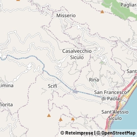 Mappa Casalvecchio Siculo