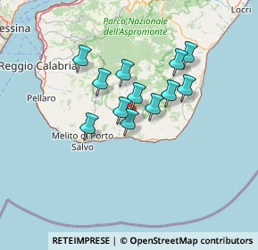 Mappa C.da Lucari, 89035 Bova Marina RC, Italia (11.22333)