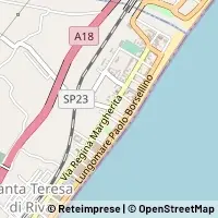 Map Santa Teresa di Riva
