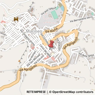 Mappa Via Vittorio Emanuele, 10, 90035 Marineo, Palermo (Sicilia)