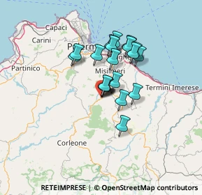 Mappa Via Colapanni, 90035 Marineo PA, Italia (10.559)