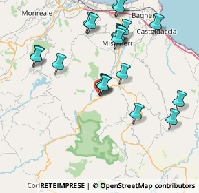 Mappa Via Trentacosti, 90035 Marineo PA, Italia (9.2)