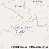 Hartă Casalvecchio Siculo