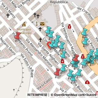 Mappa Corso dei Mille, 90035 Marineo PA, Italia (0.07692)