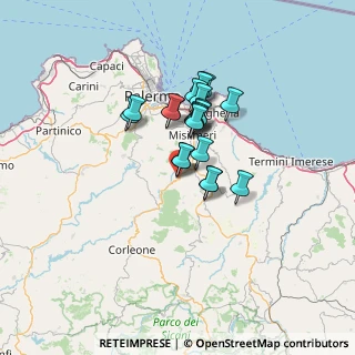 Mappa 90035 Marineo PA, Italia (10.3555)