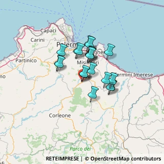 Mappa Via Gabriele D'Annunzio, 90035 Marineo PA, Italia (10.526)