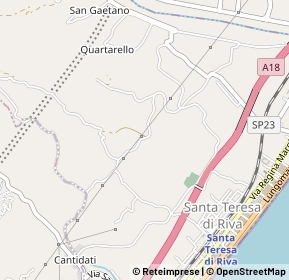 Mappa Contrada casalotto ligoria, 98028 Santa Teresa Di Riva ME, Italia (0.676)