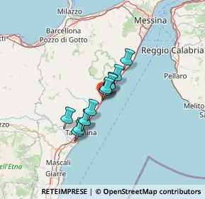 Mappa A18, 98028 Santa Teresa di Riva ME, Italia (8.98417)