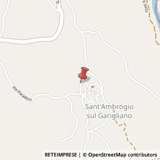 Mappa Via Roma, 38, 03040 Sant'Ambrogio sul Garigliano, Frosinone (Lazio)