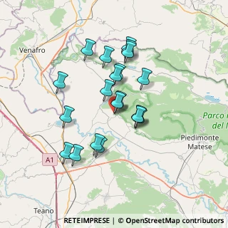 Mappa Via Rampe Manera, 81010 Ailano CE, Italia (6.433)