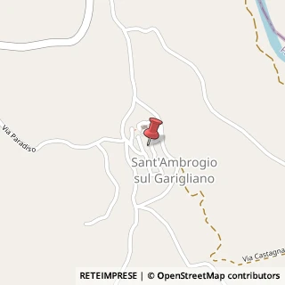 Mappa Via San Antonio, 6, 03040 Sant'Ambrogio sul Garigliano, Frosinone (Lazio)