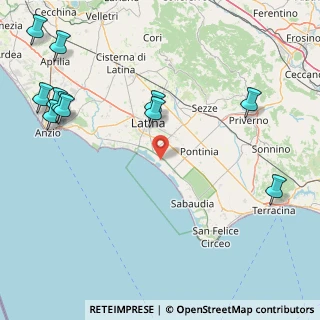 Mappa B.go Grappa, 04100 Latina LT, Italia (24.57455)