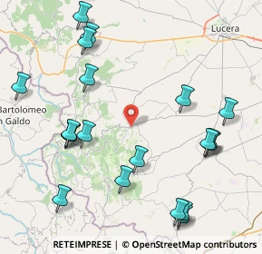 Mappa Via Giardino, 71032 Biccari FG, Italia (10.5725)