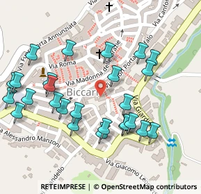 Mappa Via Giardino, 71032 Biccari FG, Italia (0.12692)