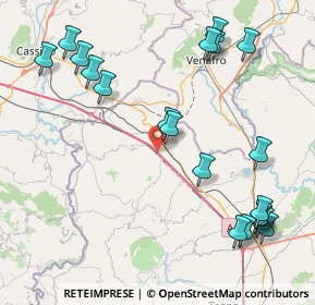 Mappa A1 - Autostrada del Sole, 81049 Mignano Monte Lungo CE, Italia (10.8835)