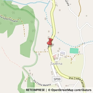 Mappa Contrada Taverna, 29, 04020 Campodimele, Latina (Lazio)