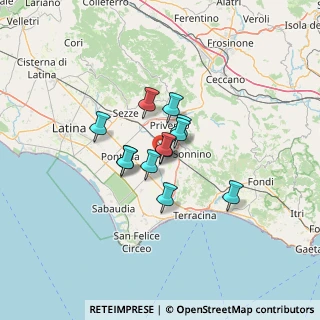 Mappa Via Marittima II, 04014 Pontinia LT, Italia (8.52083)