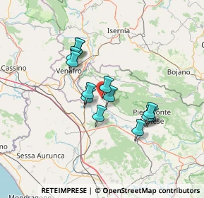 Mappa 81010 Pratella CE, Italia (11.70077)