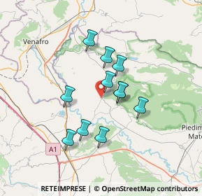 Mappa 81010 Pratella CE, Italia (5.75727)