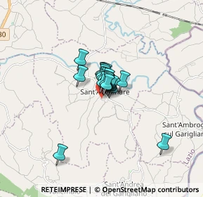 Mappa Via Guglielmo Marconi, 03048 Sant'Apollinare FR, Italia (0.7475)