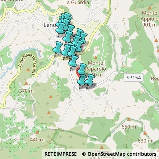 Mappa Via Madonna del Latte, 04025 Lenola LT, Italia (0.86296)