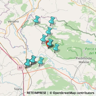 Mappa Via Roma, 81010 Ailano CE, Italia (6.73538)