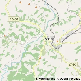 Mappa Asciano