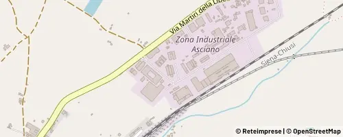 Mappa Asciano