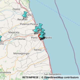 Mappa Via Primo Maggio, 63821 Porto Sant'Elpidio FM, Italia (25.67)