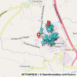 Mappa Via Primo Maggio, 63821 Porto Sant'Elpidio FM, Italia (0.343)