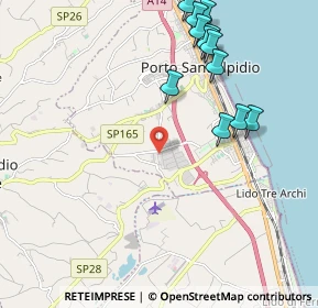 Mappa Via dell'Informatica, 63821 Porto Sant'Elpidio FM, Italia (2.4425)
