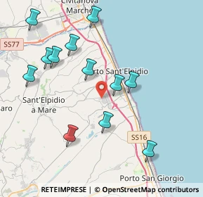 Mappa Via dell'Informatica, 63821 Porto Sant'Elpidio FM, Italia (4.33417)