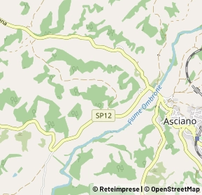 Mappa 53041 Asciano SI, Italia (1.48462)