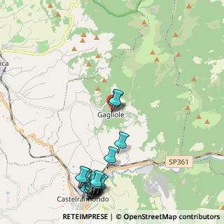 Mappa Frazione Basciano, 62022 Gagliole MC, Italia (2.99)