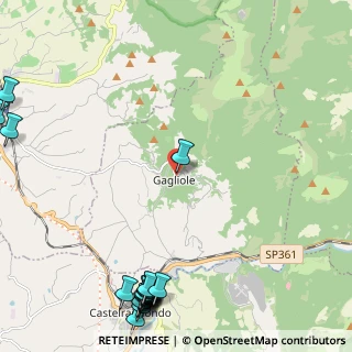 Mappa Frazione Basciano, 62022 Gagliole MC, Italia (3.5785)
