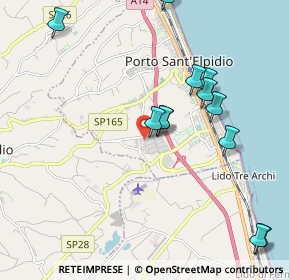 Mappa Via del Commercio, 63900 Porto Sant'Elpidio FM, Italia (2.2325)