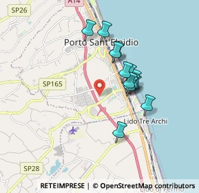 Mappa Via Martiri delle Foibe, 63821 Porto Sant'Elpidio FM, Italia (1.49615)