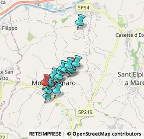 Mappa Via S. Giovanni Bosco, 63812 Montegranaro FM, Italia (1.27933)
