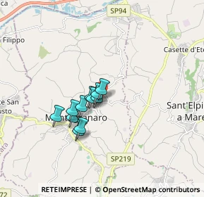 Mappa Via S. Giovanni Bosco, 63812 Montegranaro FM, Italia (1.19091)