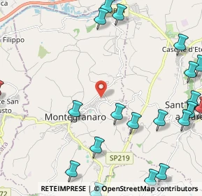 Mappa Via S. Giovanni Bosco, 63812 Montegranaro FM, Italia (3.2165)