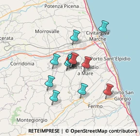 Mappa Via S. Giovanni Bosco, 63812 Montegranaro FM, Italia (5)