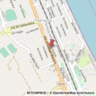 Mappa Via mazzini 119, 63018 Porto Sant'Elpidio, Fermo (Marche)