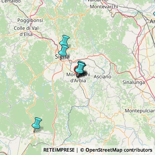 Mappa Via Luigi Tenco, 53014 Monteroni D'arbia SI, Italia (19.95417)